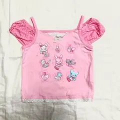 ノースリーブタンクトップ　Mezzo Piano 120cm キッズ