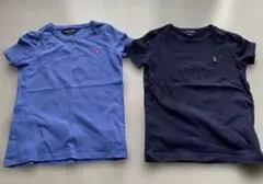 Ralph Lauren ポロシャツ 2枚セットネイビーブルー