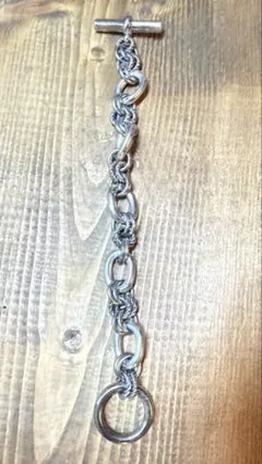 ete 今期アシメのシルバーブレスレット⭐︎アガット - メルカリ