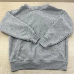 ユニクロ　グレー フード付きトレーナー　ユニセックス