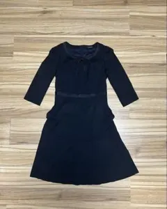 【美品】COTOO コトゥー　ノーカラージャケット　レース切り替え 美品】COTOO コトゥー ノーカラージャケット レース切り替え