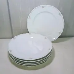 Noritake 花柄 プレート 皿 6枚セット 大皿 A0007のサムネイル