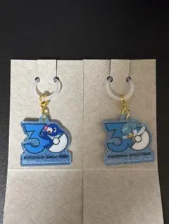 ポケモン 30周年 ポケチャーム アシマリ クワッス