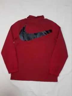 NIKE ナイキ ウーブン コーチジャケット size S レッド 赤 美品