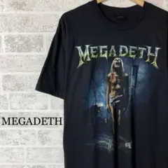 MEGADETH メガデス 両面プリント バンドTシャツ XLサイズ