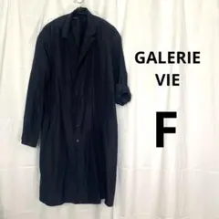 GALERIE VIE シルク100% ロールアップ シャツコート