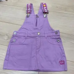 BABYDOLL ジャンバースカート パープルのサムネイル