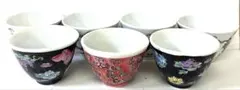 K399 中国景徳鎮 湯呑み茶碗 煎茶道具
