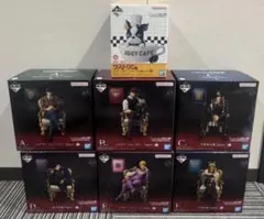 ジョジョワールド　一番くじA.B.C.D.E.Fラストワン賞　フルコンプセット