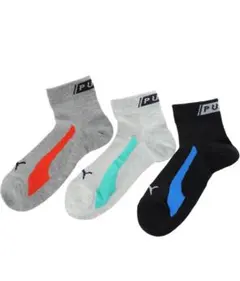 プーマソックス ショート丈 3足