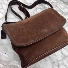 vintage✨ coach old sonoma brown SUEDE
