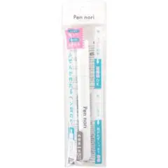 ふせんが作れるペン型のり セリア ペンのり シール 1本