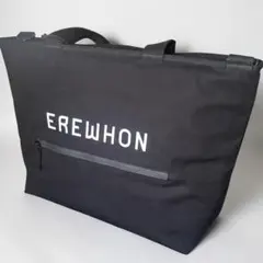 EREWHON ブラック 保冷バッグ オーガニック コットン 日本未発売 