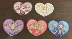 キミとアイドルプリキュア　ビアードパパ　コースターコンプセット