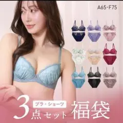 新品・未使用 ブラジャーショーツ3点セット B70のサムネイル