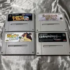 スーパーファミコン ソフト 4本セット