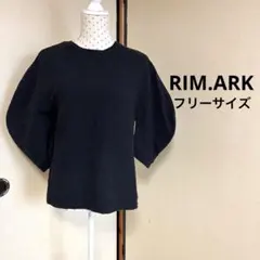 RIM.ARK リムアーク リラックスフラップトップス NV 新品未使用 タグ付 