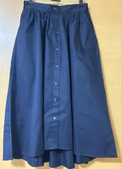 earth music&ecology ネイビースカート