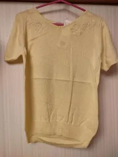 Techichi　サマーニット　イエロー　Mサイズ　未使用