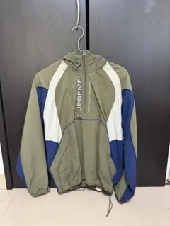 Supreme ナイロンジャケット ハーフジップ Mサイズ - メルカリ