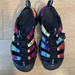 keen メンズニューポート レトロ サンダル 26.5cm オリジナルタイダイ