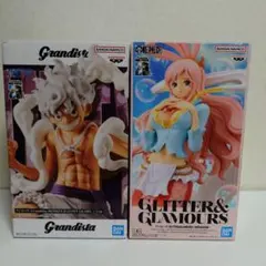 ワンピース　ルフィ　ニカ　&　しらほし　グランディスタ　フィギュア