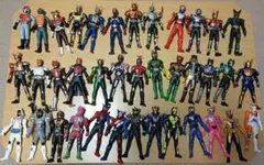 仮面ライダー　ソフビ　まとめ売り　特撮　ファギュア　48体