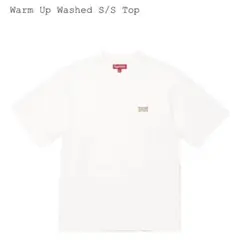 Supreme Warm Up Washed S/S Top ホワイト
