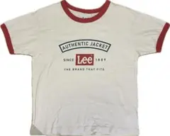 Lee プリントTシャツ Mサイズ ホワイト/レッド