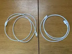 USB-C to Lightning ケーブル 2本セット