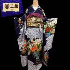 ★豪華絢爛手描き大振袖‼️三越扱い　袋帯他　6点セット