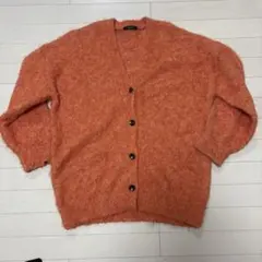 JEANASIS カーディガン オレンジ