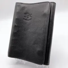 専用　イルビゾンテ ミニ6 システム手帳 手帳カバー ブラック本革 イタリア製