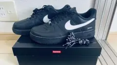 最終値下☆新品未使用タグ黒タグ付☆ナイキエアフォース×シュプリーム27.5cm