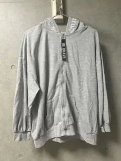COLZA ジップアップパーカー グレー L