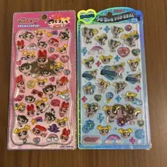 パワパフ プチドロップステッカー＆うるちゅるセット（2点）