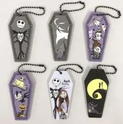 キャンドゥ ナイトメア ジャック アクリルキーホルダー ゼロテディ6個フルコンプ