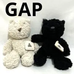 GAP⭐︎くま⭐︎黒⭐︎白クマ型ぬいぐるみ 二体セット