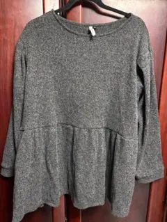美品 4L Vanilla studio グレー チュニック