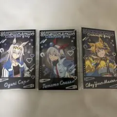 未開封　ウマ娘 キャラクターカード　3枚セット