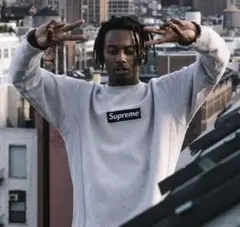 【極美品】Supreme Box Logo Crewneck ＸＬ