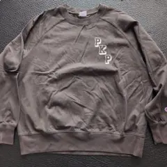 Champion PKPロゴ 長袖Tシャツ Sサイズ