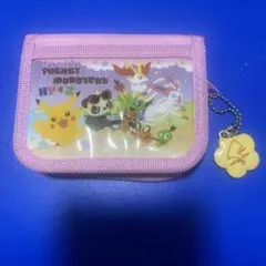 ポケモン キッズ財布 ピンク　新品未使用