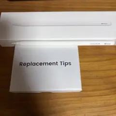Apple Pencil 第2世代 ホワイト 交換用先端付き