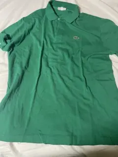 70s FRANCE LACOSTE グリーン ポロシャツ サイズ7