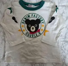 ミキハウス　ダブルビー 長袖Tシャツ ８０センチ