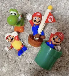 マリオ ヨッシー フィギュアセット★マック ハッピーセット マクドナルド 動く
