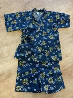 甚平 花火柄 100サイズ