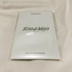 Snow Man バンコクPOPUP 渡辺翔太 フォトカード