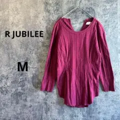 a2535【R JUBILEE】アールジュビリー リブタックTEE カットソー